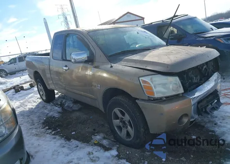 2004 Nissan Titan Se z USA, uszkodzony, nr VIN 1N6AA06A04N574640